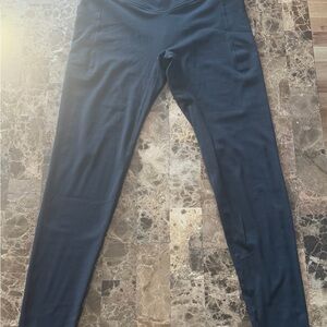 NWOT POPFLEX Crisscross Hourglass Legging With Pocket 29” Inseam